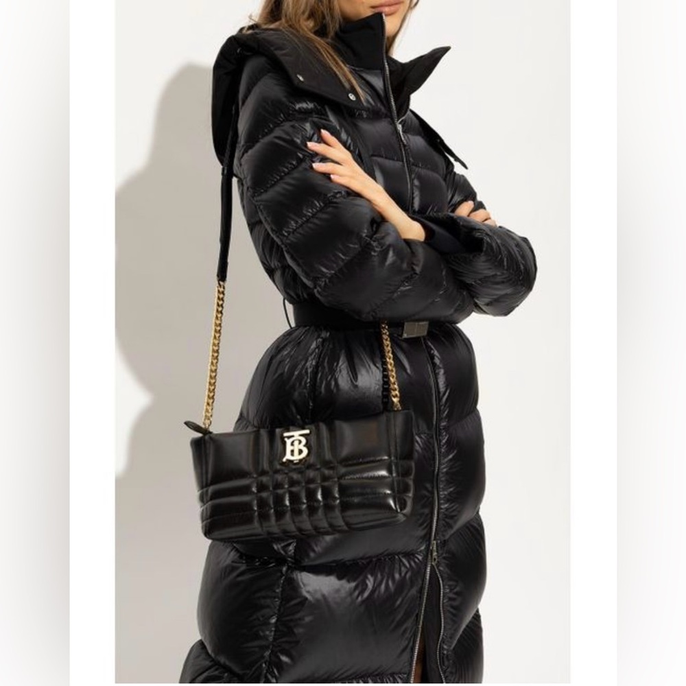 Burberry Lola Quilted Leather Shoulder Bag